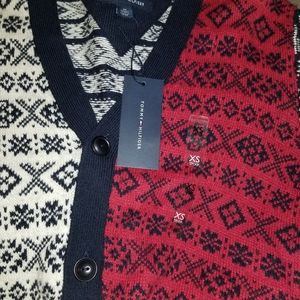 Tommy Hilfiger button up sweater